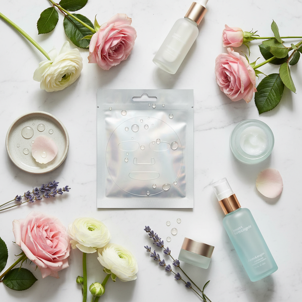 Flat lay product shot