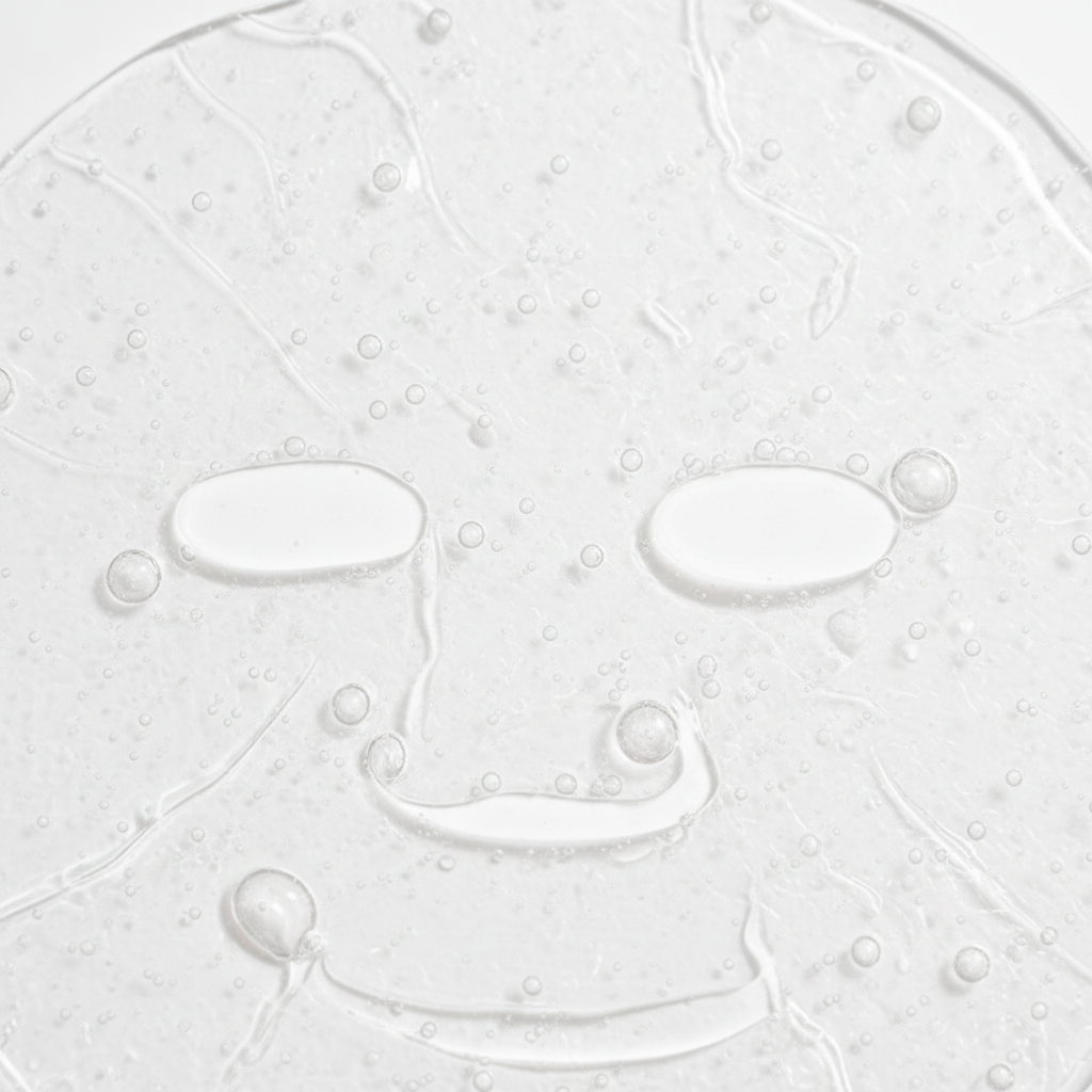 Hydrogel texture close-up